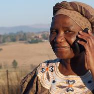 Woman on the phone